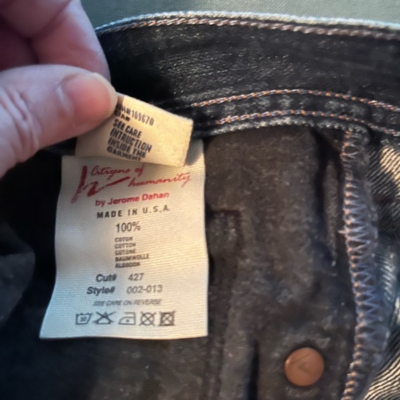 CITIZENS of Humanity Ingrid #002 Low Waist Flair Leg Jeans Size 28 - Picture 6 of 11